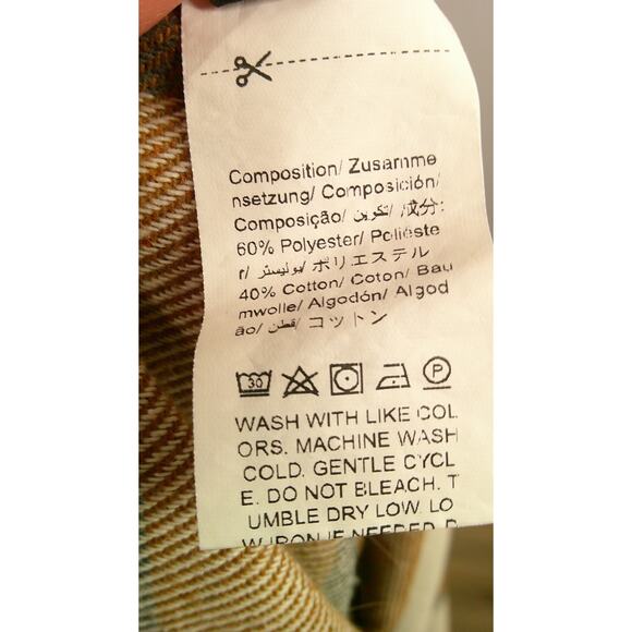 Shein Plaid Shirt Jacket – Cozy Fall Layer, Size Large - Picture 7 of 8